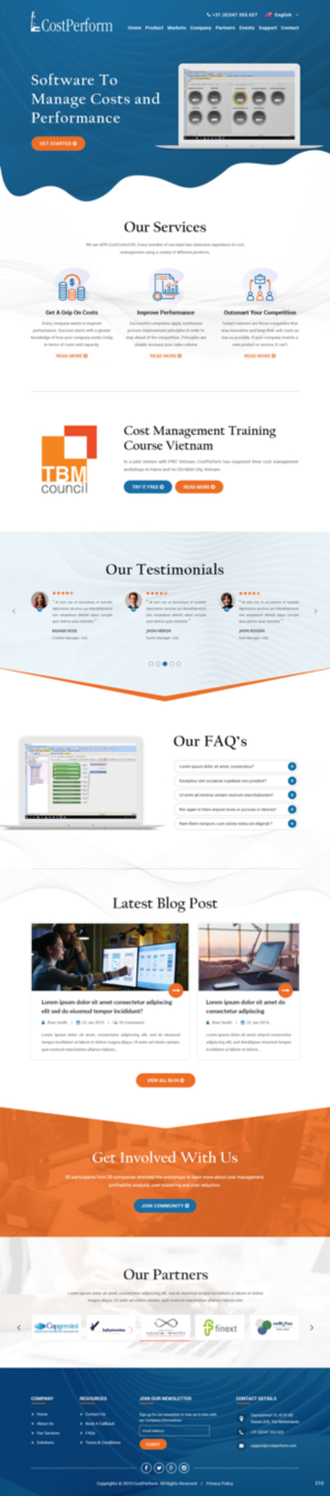 Web Design by pb for this project | Design: #21272950