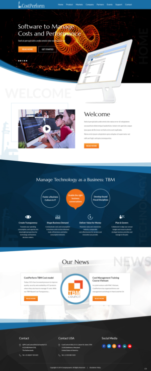 Web Design by pb for this project | Design: #21272951