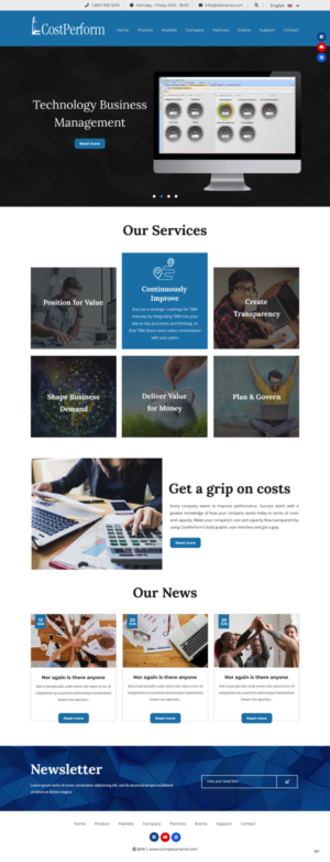 Web Design by pb for this project | Design: #21272954