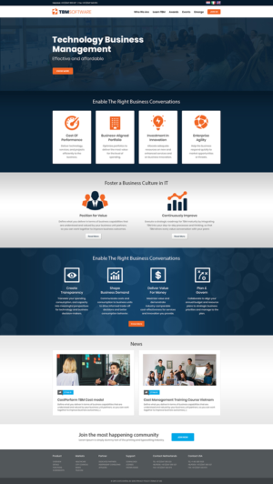 Create a landing page for a new product market combination for an international software company | Web Design by vijaydz