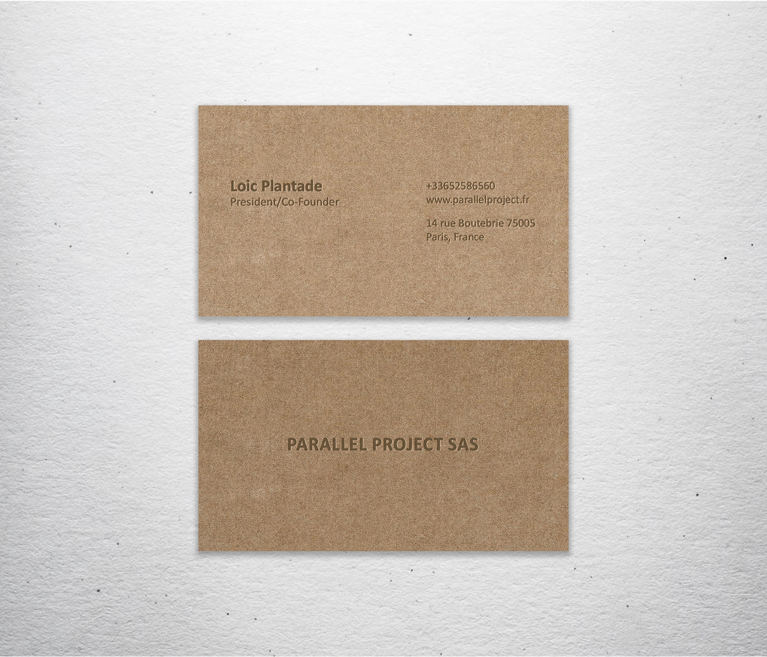 Diseño de Tarjeta de Presentación por Tripti Ranjan Gain para este proyecto | Diseño #21275135