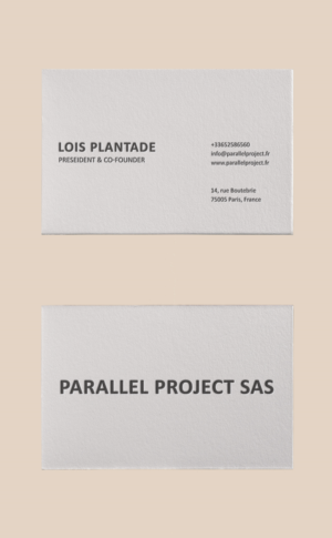 Parallel Project Business cards | Business Card Design by Bold Pixels