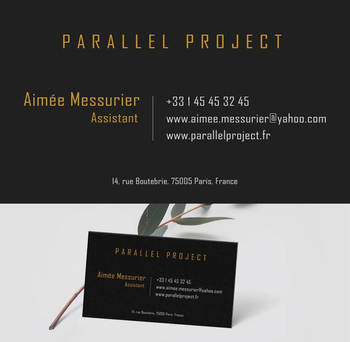 Diseño de Tarjeta de Presentación por Dario 2 para este proyecto | Diseño #21265581