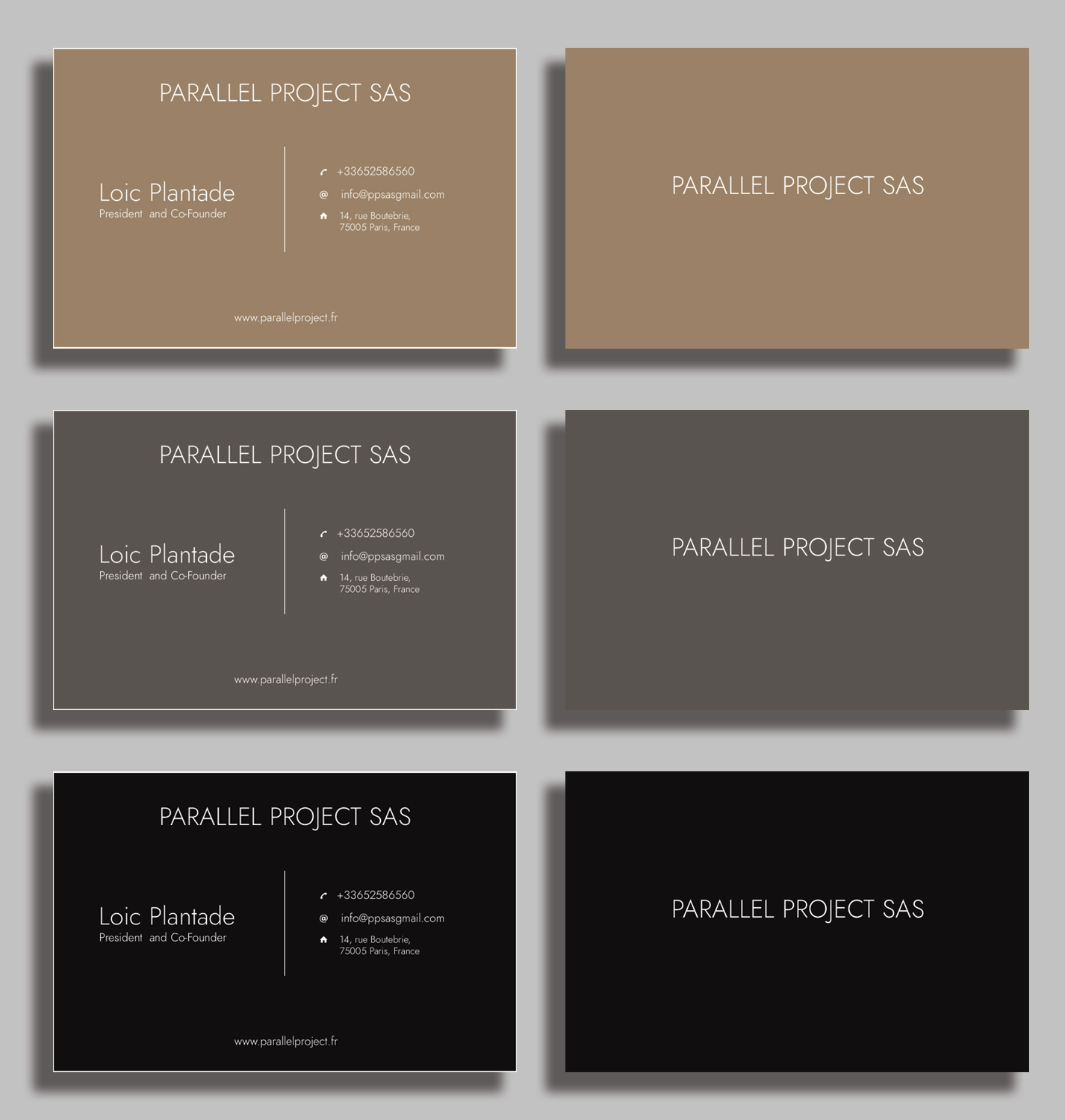 Business Card Design by Viraj Perera for this project | Design #21271962