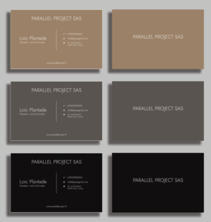 Parallel Project Business cards | Business Card Design by Viraj Perera