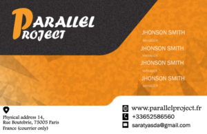 Business Card Design by sarath v s 2