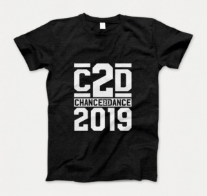 T-shirt design for dance showcase. CHANCE2DANCE 2019 | T-Shirt-Design von Barney Stinson