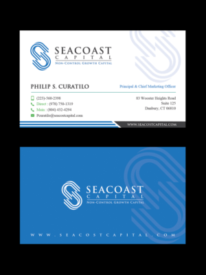 Visitenkarten-Design von Sandaruwan für Seacoast Capital | Design #21271430