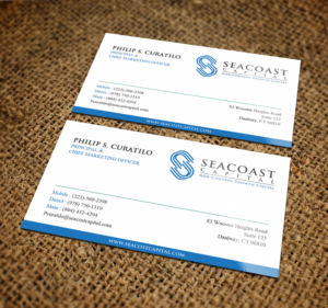 Seacoast Business Card Redesign | Visitenkarten-Design von Sandaruwan