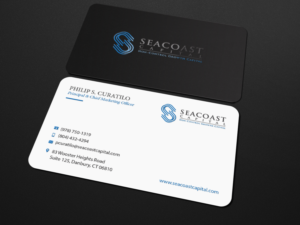 Business Card Design by Riz' for Seacoast Capital | Design: #21261326