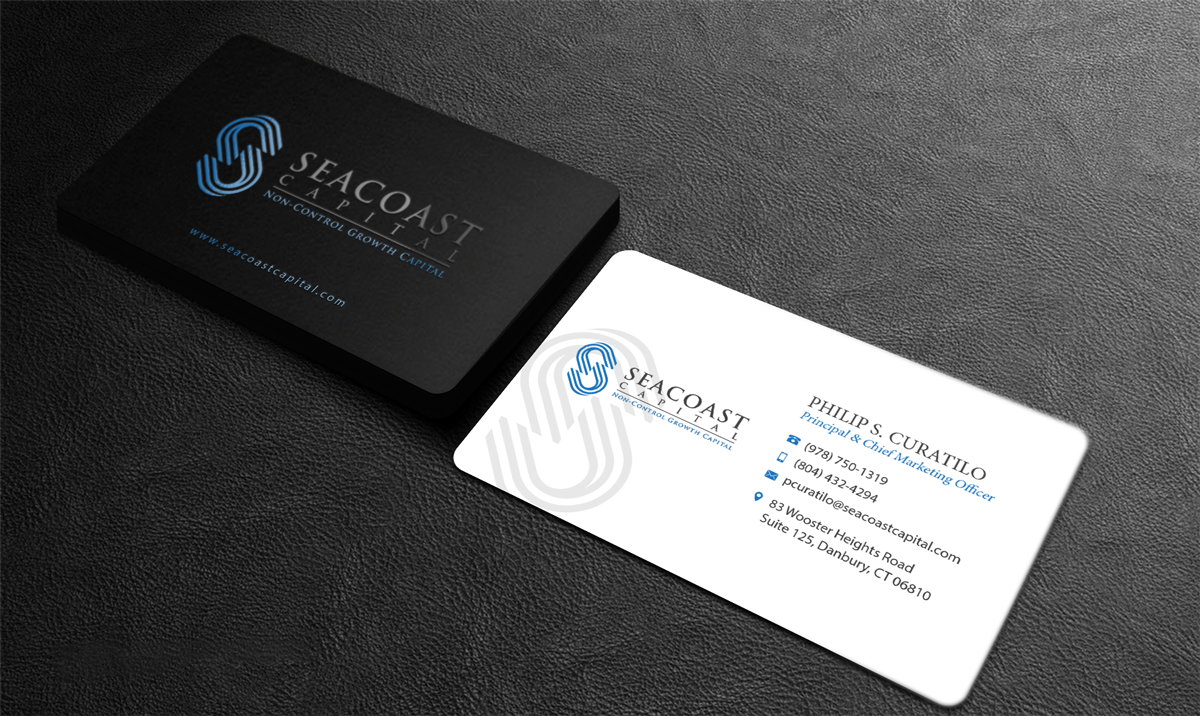 Business Card Design by Riz' for Seacoast Capital | Design #21261327