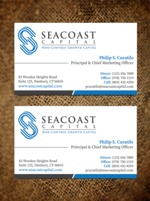 Business Card Design by JK18 for Seacoast Capital | Design: #21266273