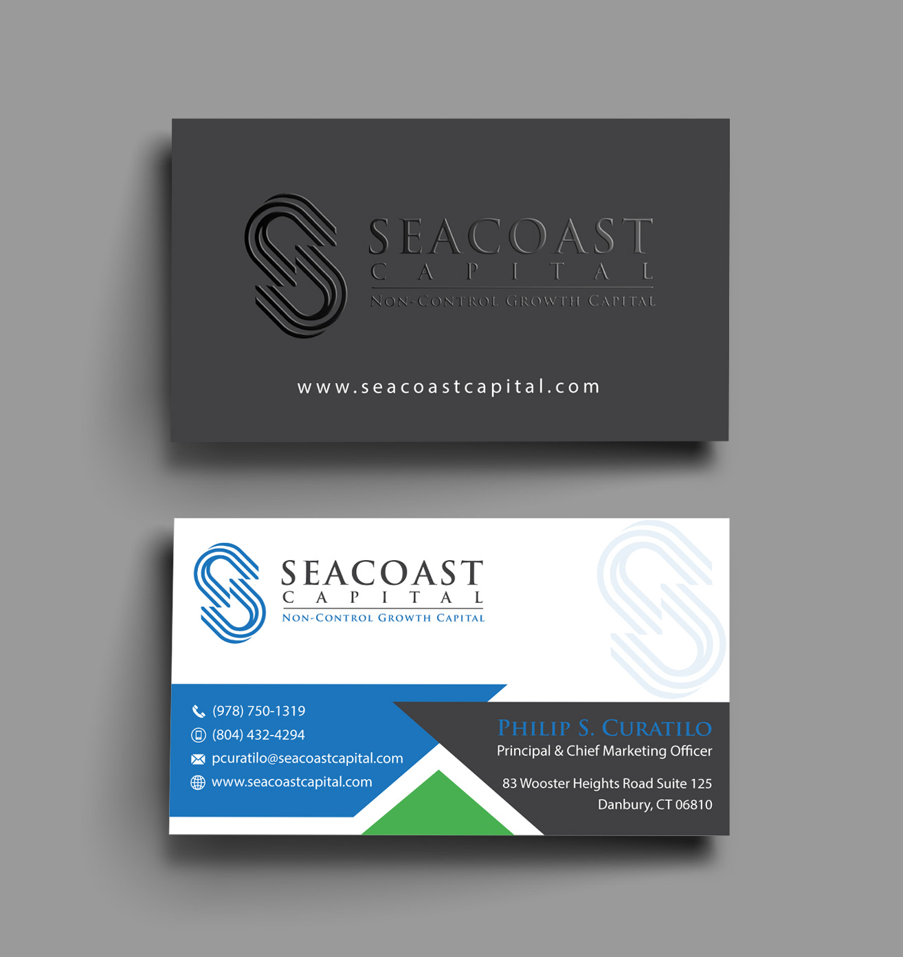 Design de Carte de Visite par Infinitive Technology pour Seacoast Capital | Design #21262624