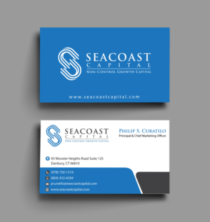 Business Card Design by Infinitive Technology for Seacoast Capital | Design: #21262625