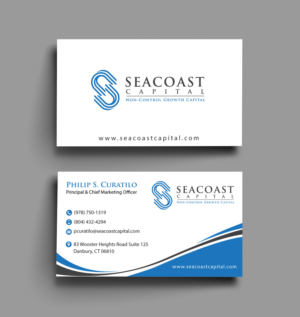 Business Card Design by Infinitive Technology for Seacoast Capital | Design: #21262627