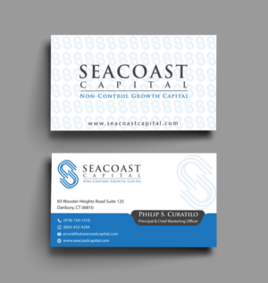 Design de Carte de Visite par Infinitive Technology pour Seacoast Capital | Design : #21262632
