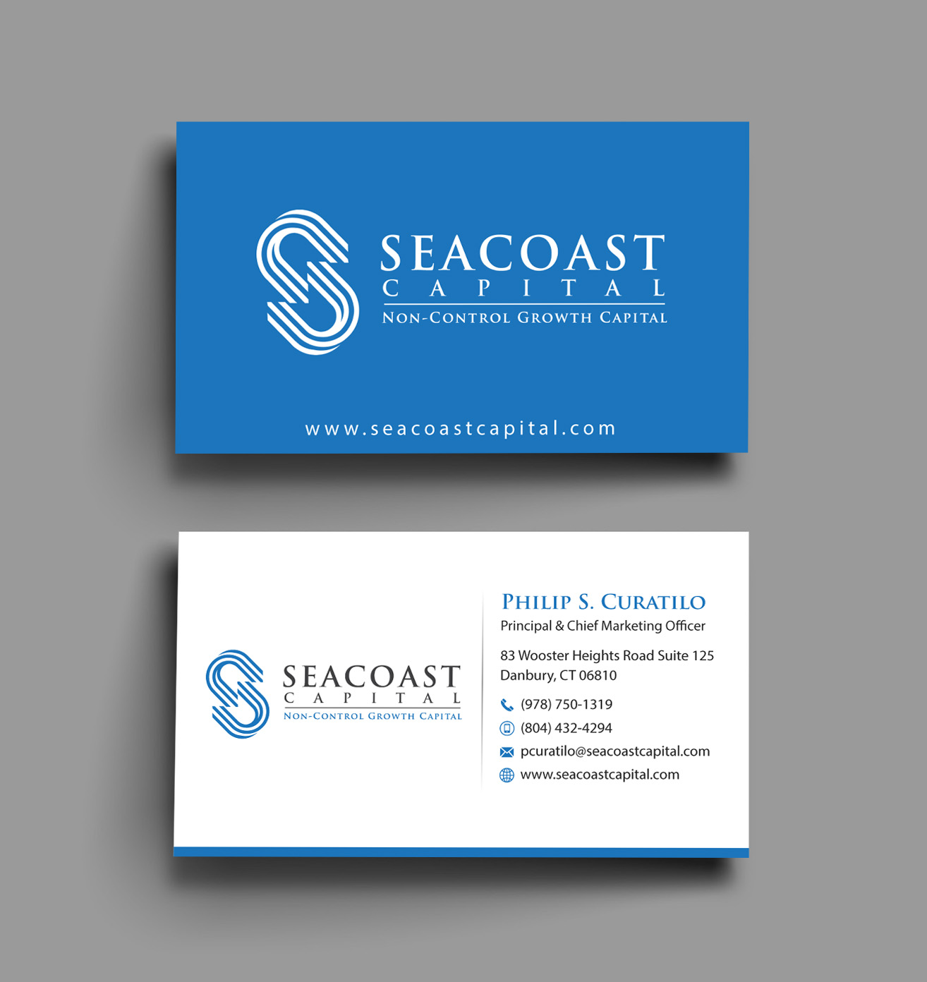 Design de Carte de Visite par Infinitive Technology pour Seacoast Capital | Design #21262633