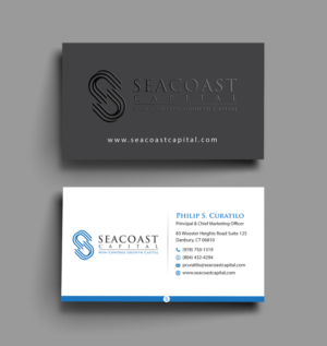 Design de Carte de Visite par Infinitive Technology pour Seacoast Capital | Design : #21262636