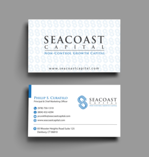 Design de Carte de Visite par Infinitive Technology pour Seacoast Capital | Design : #21262640
