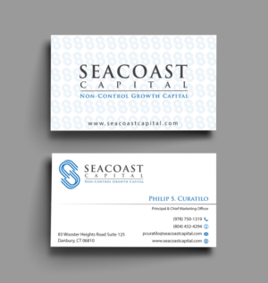 Design de Carte de Visite par Infinitive Technology pour Seacoast Capital | Design : #21262921