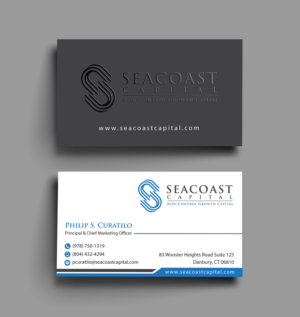Design de Carte de Visite par Infinitive Technology pour Seacoast Capital | Design : #21262925