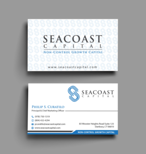 Design de Carte de Visite par Infinitive Technology pour Seacoast Capital | Design : #21263820