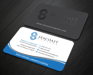 Design de Carte de Visite par Infinitive Technology pour Seacoast Capital | Design : #21263829