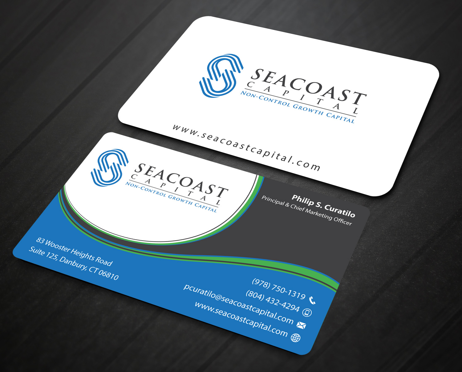Visitenkarten-Design von Infinitive Technology für Seacoast Capital | Design #21263831