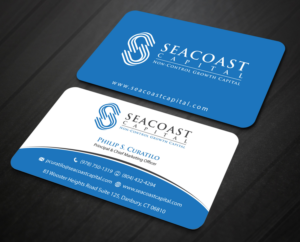 Design de Carte de Visite par Infinitive Technology pour Seacoast Capital | Design : #21263833