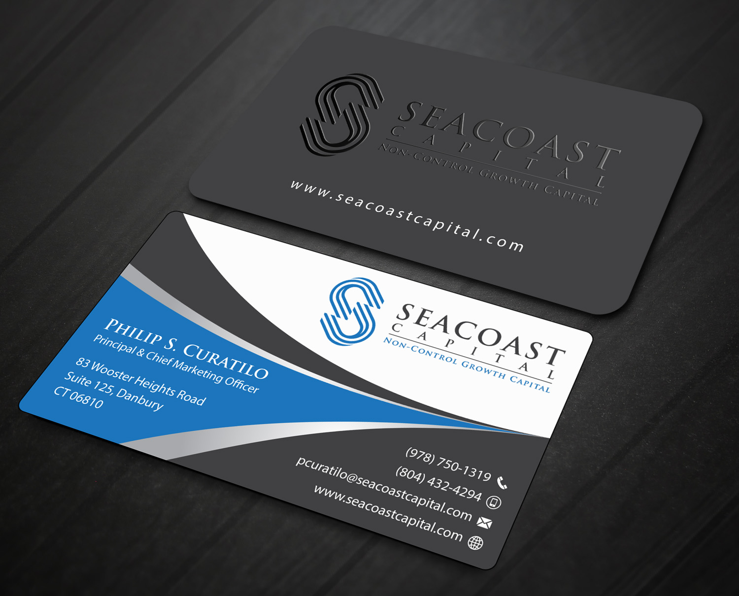 Design de Carte de Visite par Infinitive Technology pour Seacoast Capital | Design #21263862