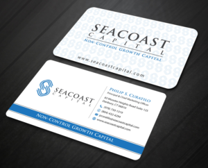 Business Card Design by Infinitive Technology for Seacoast Capital | Design: #21263865