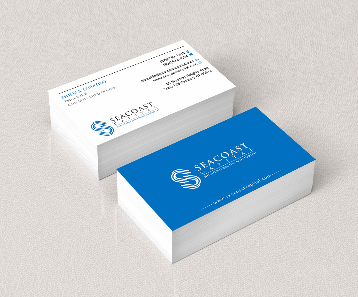 Business Card Design by Infinitive Technology for Seacoast Capital | Design #21264038
