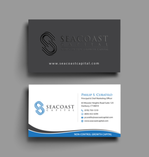 Visitenkarten-Design von Infinitive Technology für Seacoast Capital | Design: #21264227
