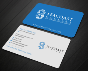 Visitenkarten-Design von Infinitive Technology für Seacoast Capital | Design: #21268938