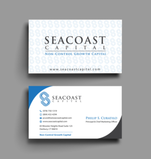 Visitenkarten-Design von Infinitive Technology für Seacoast Capital | Design: #21268940