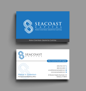 Visitenkarten-Design von Infinitive Technology für Seacoast Capital | Design: #21268956