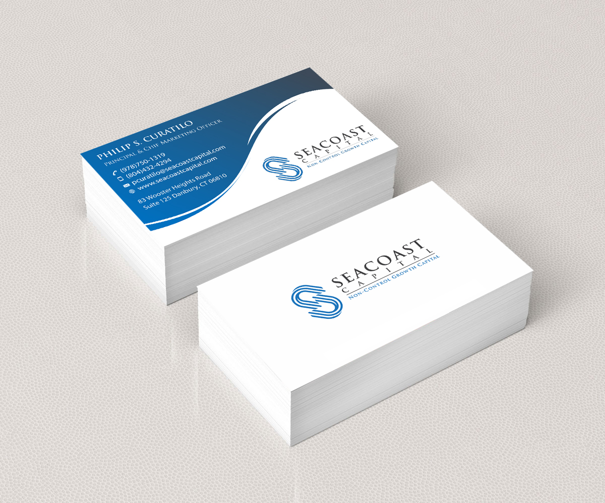 Business Card Design by Infinitive Technology for Seacoast Capital | Design #21271519