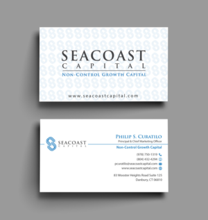 Business Card Design by Infinitive Technology for Seacoast Capital | Design: #21291136