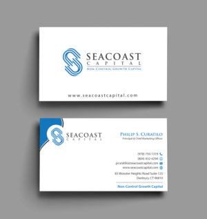 Business Card Design by Infinitive Technology for Seacoast Capital | Design: #21291139