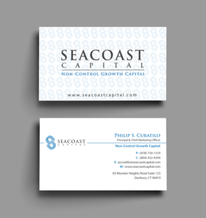 Business Card Design by Infinitive Technology for Seacoast Capital | Design: #21291142