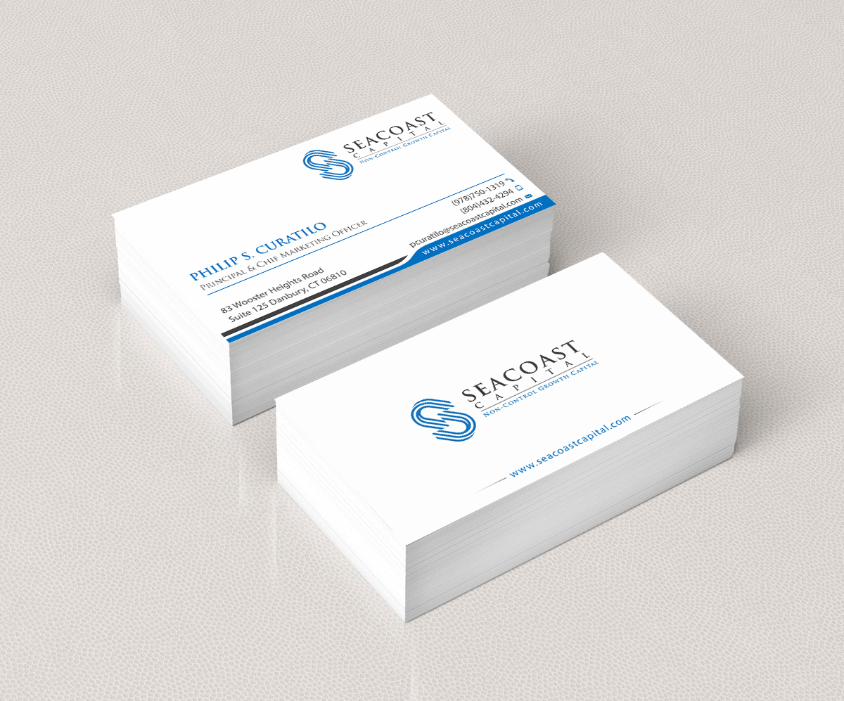 Business Card Design by Infinitive Technology for Seacoast Capital | Design #21316035