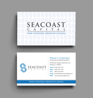 Design de Carte de Visite par Infinitive Technology pour Seacoast Capital | Design : #21367753