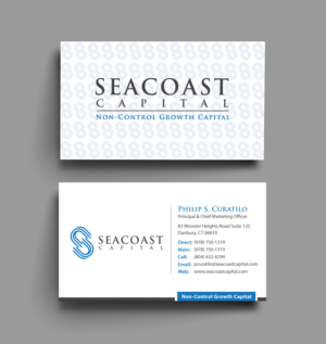 Design de Carte de Visite par Infinitive Technology pour Seacoast Capital | Design : #21367796