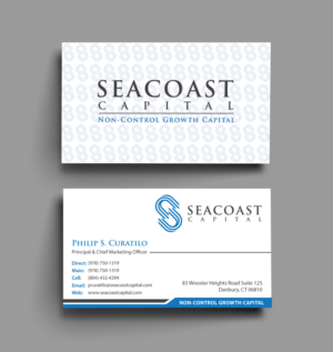 Design de Carte de Visite par Infinitive Technology pour Seacoast Capital | Design : #21367809