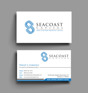 Design de Carte de Visite par Infinitive Technology pour Seacoast Capital | Design : #21377053