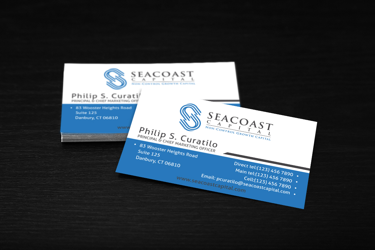 Visitenkarten-Design von Barney Stinson für Seacoast Capital | Design #21296801