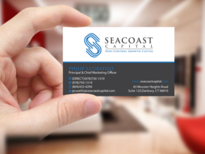 Visitenkarten-Design von Creations Box 2015 für Seacoast Capital | Design #21265119