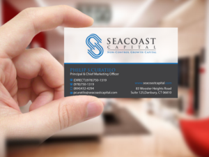 Business Card Design by Creations Box 2015 for Seacoast Capital | Design: #21265123