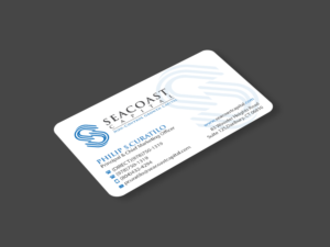 Business Card Design by Creations Box 2015 for Seacoast Capital | Design: #21265140