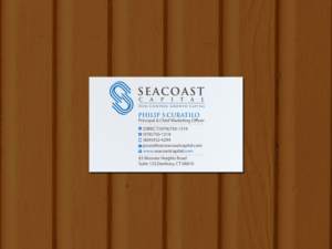 Business Card Design by Creations Box 2015 for Seacoast Capital | Design: #21265141